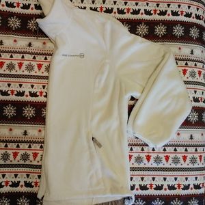 Mock neck zip jacket